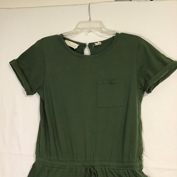 Nanavatee Short Sleeve Drawstring Waist Jumpsuit Size M - Picture 2 of 7